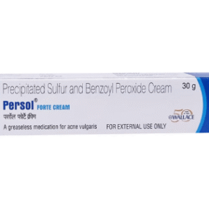Persol Forte Cream | Greaseless Medication for Acne Vulgaris