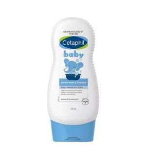 Cetaphil Baby Gentle Wash & Shampoo | Tear & Soap Free | 230 Ml