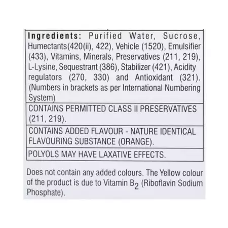 Zincovit Bottle Of 200ml Syrup (Green) - Image 3